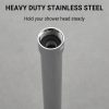 HOMYEP Shower Arm Extender Stainless Steel Chrome Finish-2