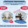 Shower Arm Extender Coeur Designs Chrome 16 Inch-2