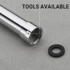 HOMYEP Shower Arm Extender Stainless Steel Chrome Finish-3
