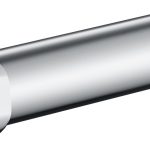 BRIGHT SHOWERS Shower Arm Extension Chrome Stainless Steel-0