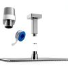 Lordear Ceiling Mount Shower Arm Stainless Steel Modern-3