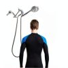 Brass Shower Arm Extension Adjustable Chrome BRIGHT SHOWERS-4