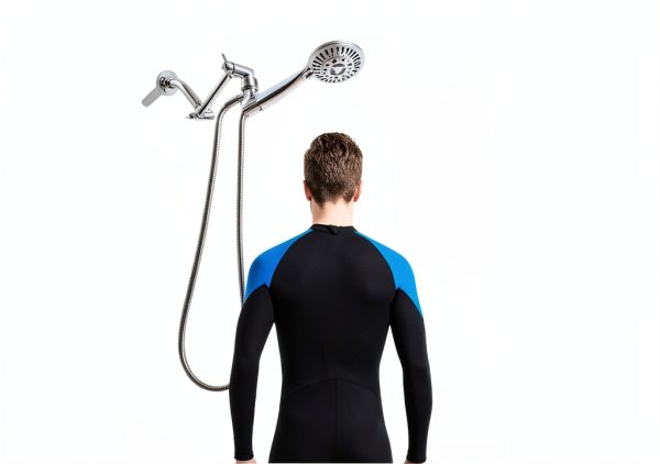 Brass Shower Arm Extension Adjustable Chrome BRIGHT SHOWERS-4