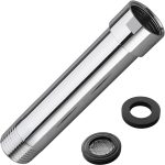 HOMYEP Shower Arm Extender Stainless Steel Chrome Finish-0