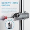 Shower Slide Bar Bracket OFFO ABS Design-4
