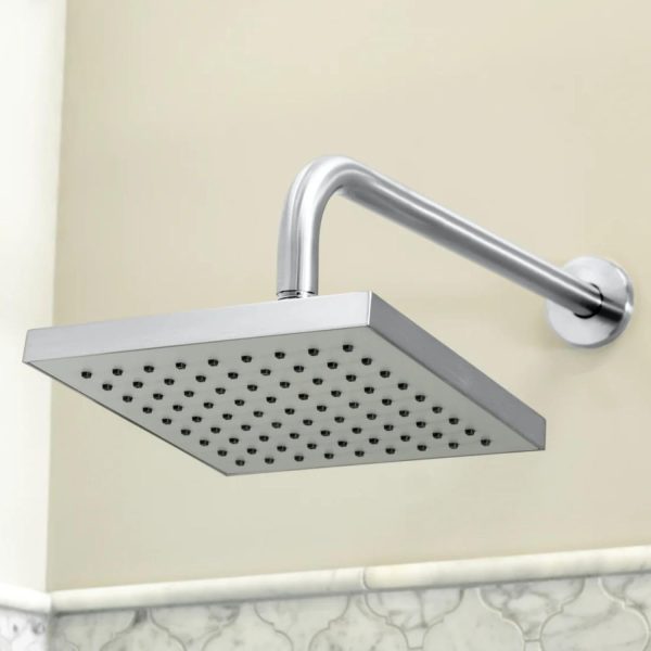 Nuodan Chrome Shower Arm 4‑10 Inch Stainless-6