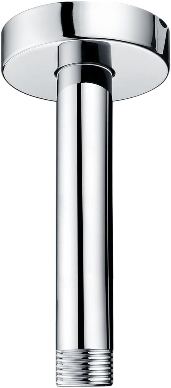 Purelux Ceiling Shower Arm Stainless Steel 6in-0