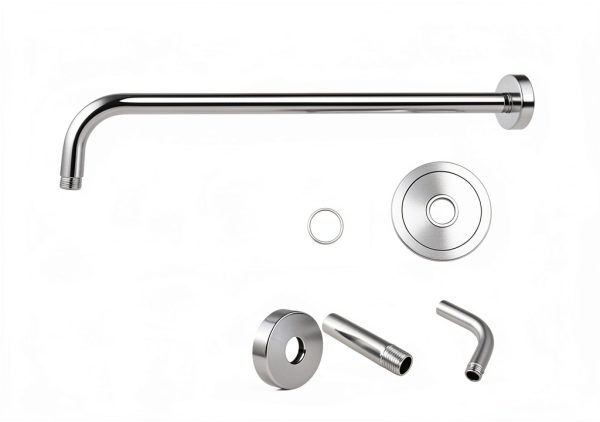 Enoughmen Shower Arm Stainless Steel Chrome Plated Wall-1