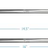 Shower Arm Extender Coeur Designs Chrome 16 Inch-6