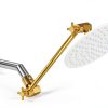 Shower Arm Extender HammerHead Showers Modern Metal Design-4