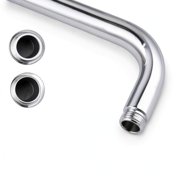 Enoughmen Shower Arm Stainless Steel Chrome Plated Wall-3