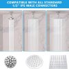 Lordear Ceiling Mount Shower Arm Stainless Steel Modern-2