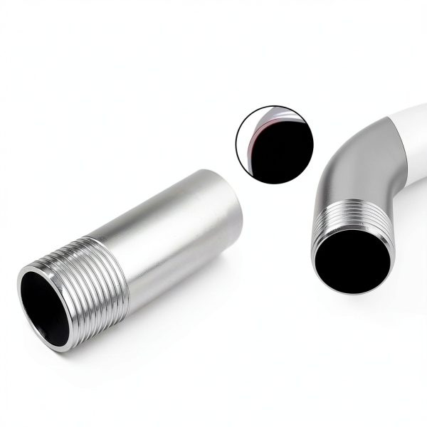 Enoughmen Shower Arm Stainless Steel Chrome Plated Wall-4