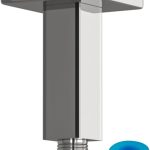 Lordear Ceiling Mount Shower Arm Stainless Steel Modern-0