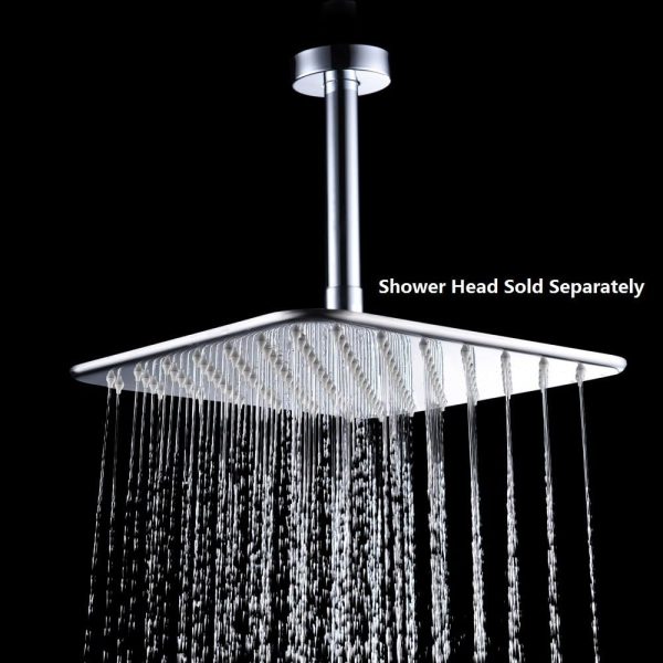 Purelux Ceiling Shower Arm Stainless Steel 6in-4