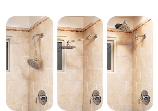 Shower Arm Extender HammerHead Showers Modern Metal Design-1