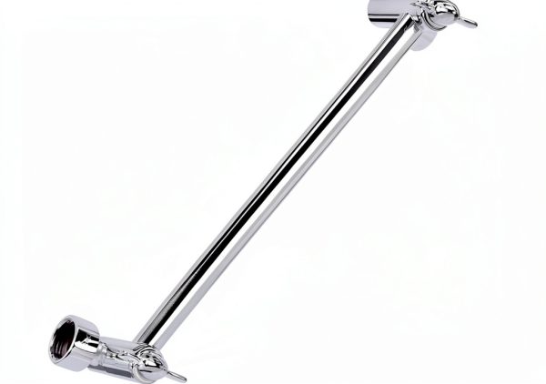 Delta Chrome Shower Arm Adjustable Brass Wall Mounted 10in-1