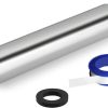 Nuodan Chrome Shower Arm 4‑10 Inch Stainless-0