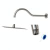 Lordear Shower Arm 17 Inch Stainless Steel Modern Design-3
