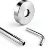Enoughmen Shower Arm Stainless Steel Chrome Plated Wall-6