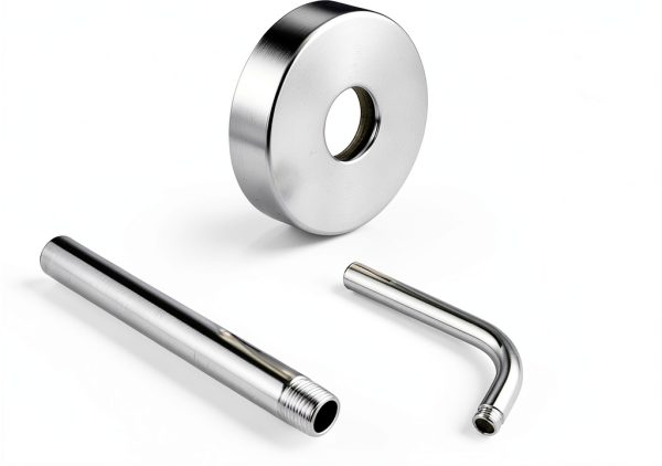 Enoughmen Shower Arm Stainless Steel Chrome Plated Wall-6