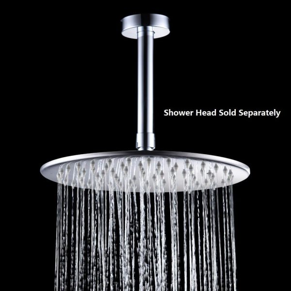 Purelux Ceiling Shower Arm Stainless Steel 6in-3