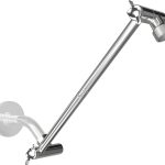 Shower Arm Extender Coeur Designs Chrome 16 Inch-0