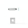 Lordear Ceiling Mount Shower Arm Stainless Steel Modern-5