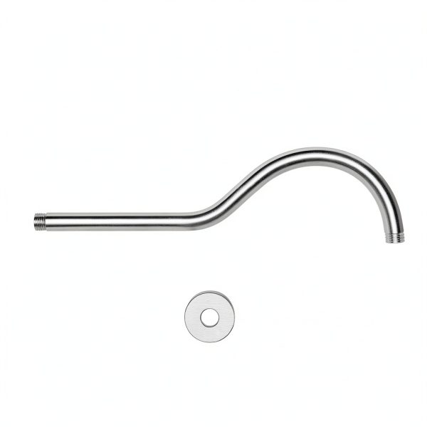 Lordear Shower Arm 17 Inch Stainless Steel Modern Design-6
