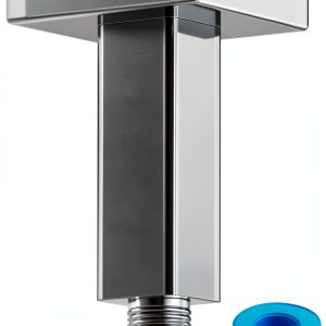 Lordear Ceiling Mount Shower Arm Stainless Steel Modern-0