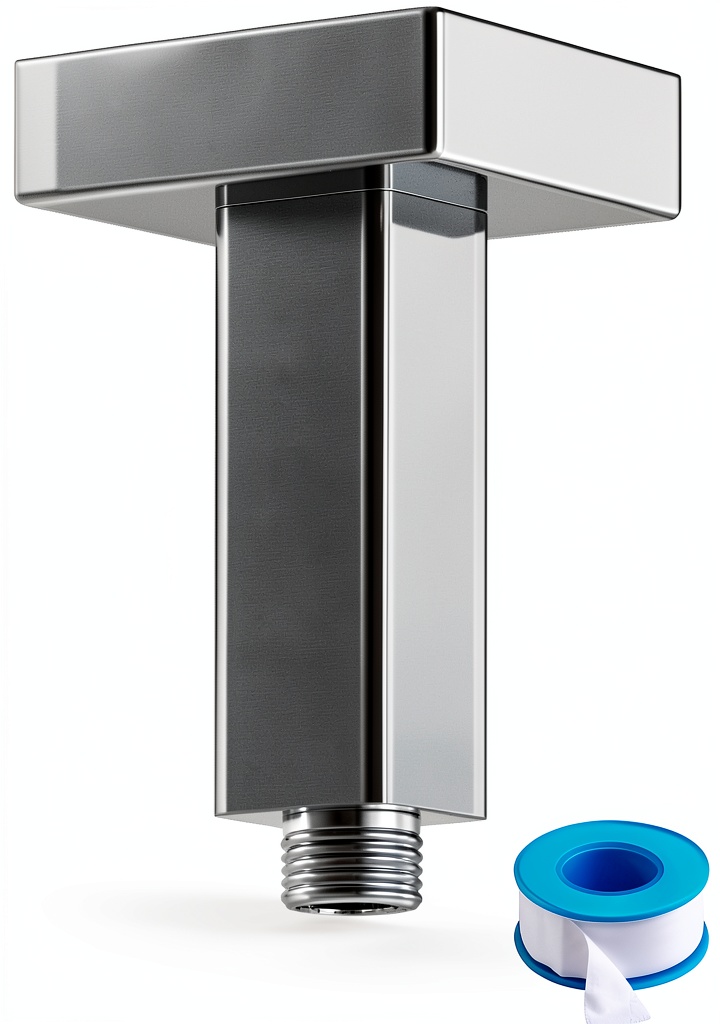 'Lordear Ceiling Mount Shower Arm installed in a modern bathroom'