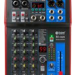 Soundcraft SI-4UX DJ Mixer with Bluetooth and 48V Phantom Power-0