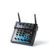 4 Channel Pro Mixer Audio with Built-In Power Amplifier-7