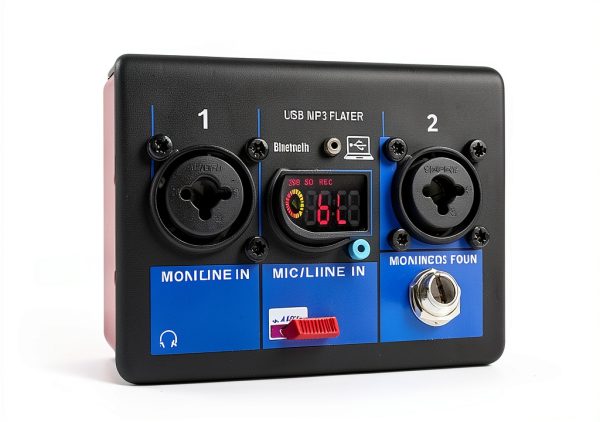 Soundcraft SI-4UX DJ Mixer with Bluetooth and 48V Phantom Power-1