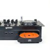 Gemini CDM-4000BT All-In-One DJ Mixer with Bluetooth Dual USB CD Decks-4