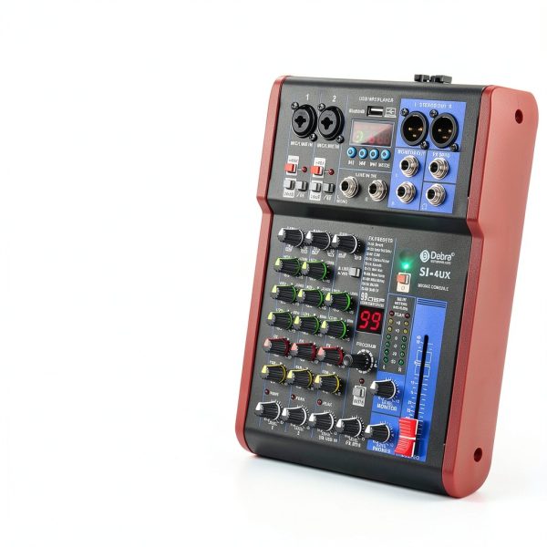 Soundcraft SI-4UX DJ Mixer with Bluetooth and 48V Phantom Power-7