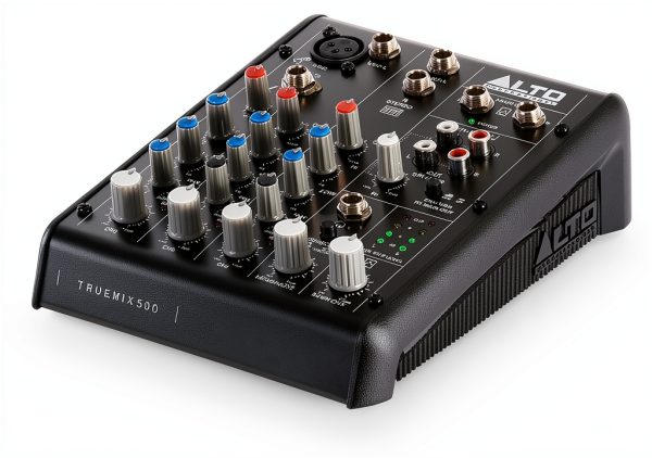 Truemix 500 5 Channel Audio Mixer for Live Performances-3
