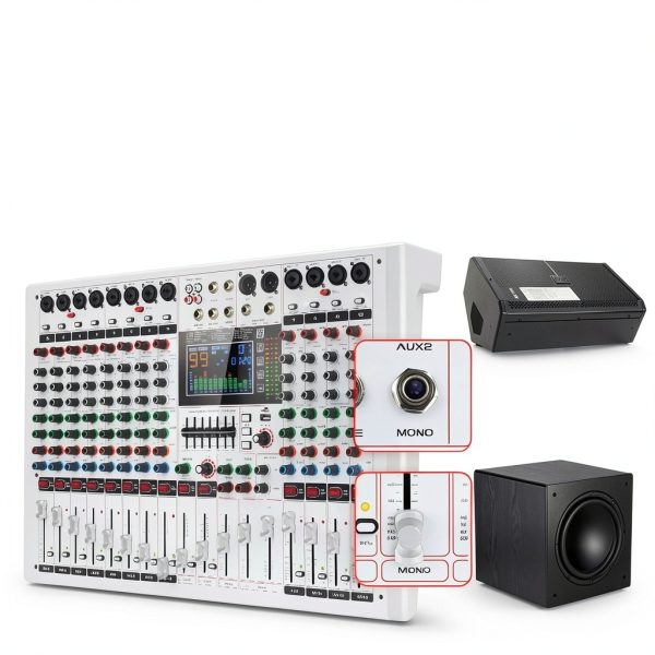 DJ Mixer Professional Mixing System GF8-7