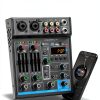 Wireless DJ Mixer for iOS Android Smartphones M4-5