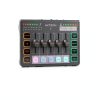 IX-MI Gaming Audio Mixer Black USB with RGB-3