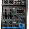 Wireless DJ Mixer for iOS Android Smartphones M4-0