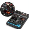 Wireless DJ Mixer for iOS Android Smartphones M4-6