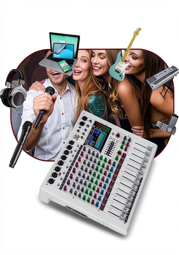 DJ Mixer Professional Mixing System GF8-5