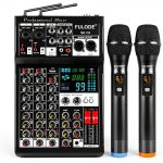 Pioneer 4-Channel DJ Mixer with Wireless Mic System-0