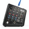 Truemix 500 5 Channel Audio Mixer for Live Performances-5