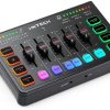 IX-MI Gaming Audio Mixer Black USB with RGB-0