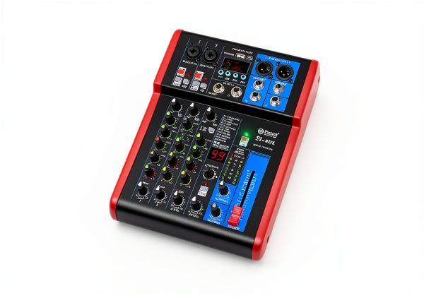 Soundcraft SI-4UX DJ Mixer with Bluetooth and 48V Phantom Power-6