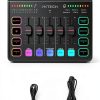 IX-MI Gaming Audio Mixer Black USB with RGB-8