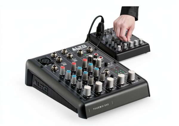 Truemix 500 5 Channel Audio Mixer for Live Performances-7