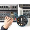Pyle DJ Mixer PMX466 Metal Chassis with 16 Effects for DJs-4